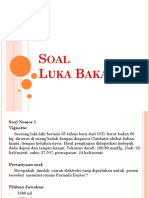 Soal Luka Bakar