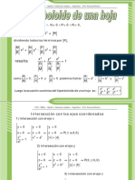 Desarrollo Hiperboloide de Una Hoja