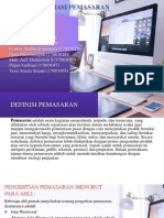 Sistem Informasi Pemasaran