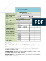 Análisis antropométrico y pruebas físicas de dos personas