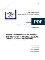 Efecto antiproliferativo e inhibidor del Interferon2.4