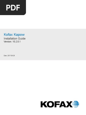 kofax kapow price list