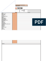 Screen Inspection Sheet