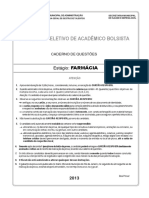 Processo Seletivo de Acadêmico Bolsista em Farmácia