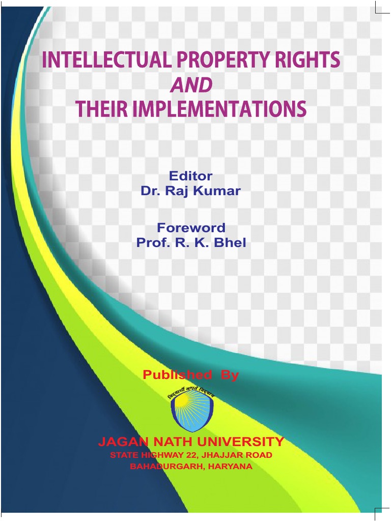 Book Intellectual Property Rights PDF | PDF | Trade Secret | Patent