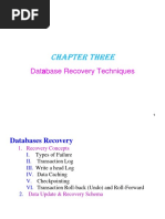 Chapter 3 - Recovery Techniques