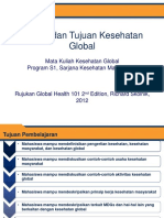 1 Prinsip Dan Tujuan Kesehatan Global New PDF