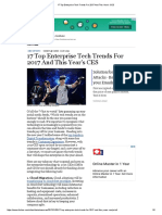 Enterprise Tech Trends