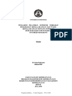 Pengaruh Pelatihan Supervisi PDF