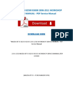 Dokumen - Tips - Mazda BT 50 b2500 b3000 2006 2011 Workshop Service Manual PDF Service BT 50 2014 02 26mazda PDF