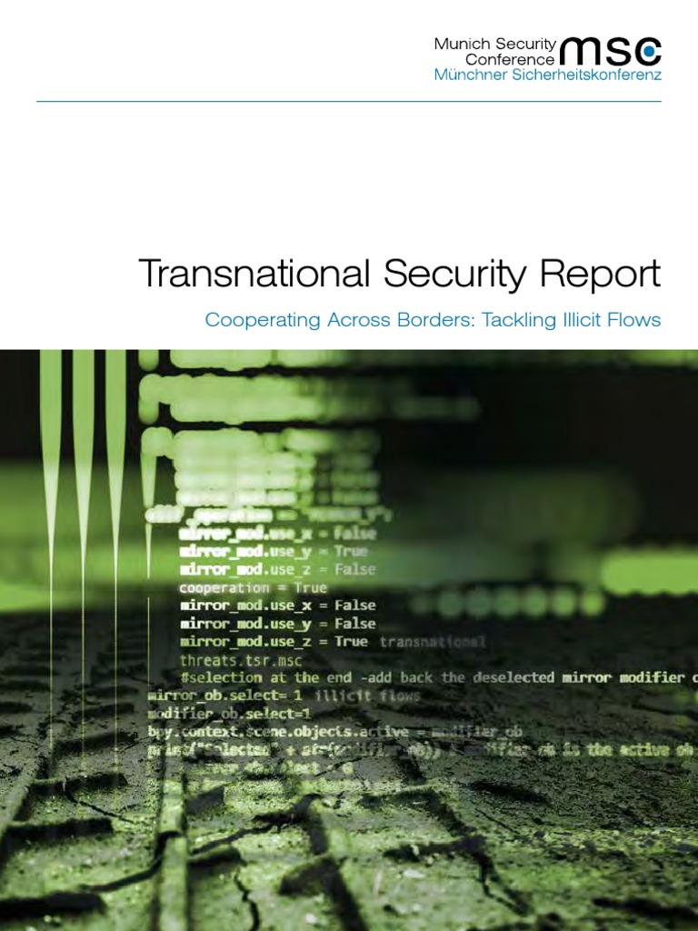 MSC Transnational Security Report PDF | PDF | Illegal Drug Trade ...