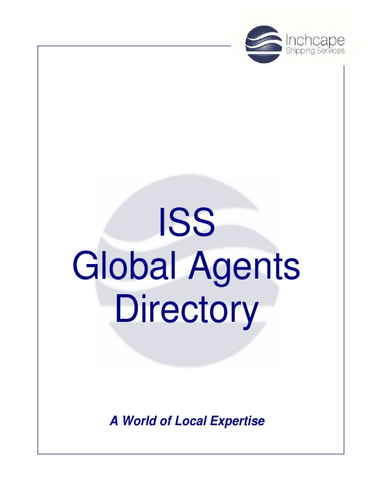 Iss Global Agents Directory 02 May 18 Caribbean Central America