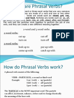 Phrasal Verbs - Grammar