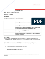 PLSQL 9 5 Practice