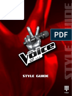 The Voice Internationaal Styleguide PDF