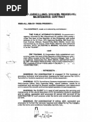 Sample Contract
