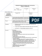 Spo Transfer Pasien Ke Rs Lain (Ark Snars Sept 2019)