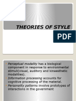 Theories of Style