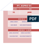 Laporan Keuangan Pt. Aspro Eco Agroindo - Januari 2016