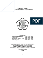 Laporan Resmi Teknik Lingkungan