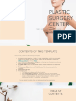 Plastic Surgery Center by Slidesgo