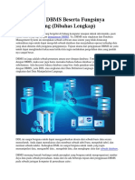 6 Komponen DBMS Beserta Fungsinya Masing