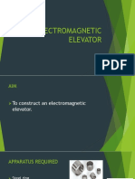Electromagnetic Elevator 