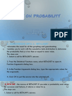 More on Probability