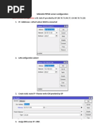 Mikrotik Static IP WAN - LAN PPPoE Server Config