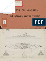 German Warships Drawing