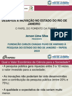 Apresentação Jerson Lima Silva - FAPERJ