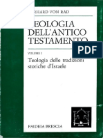 Von Rad Gerhard - Teologia dell'Antico Testamento 01 - Teologia delle tradizioni storiche d'Israele