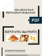 Materi Kentang Dan Pasta