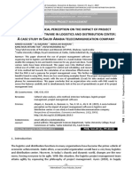 201907130516 03 PIEB Vol19 Issue1 2019 Ahmed-Alojairi Et Al Socio-technical Perception Project Management Pp.33-52