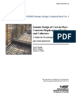NEHRP Seismic Design Technical Brief No. 3 - NIST GCR 16-917-42 - Seismic Design of Cast-in-Place Concrete Diaphragms, Chords, and Collectors.pdf