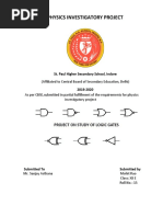 Physics Logic Gates