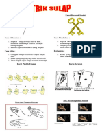 Berbagai Macam Trik Sulap