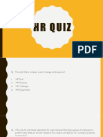 HR Quiz