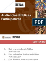 Presenacion Sobre Audiencias Publicas Participativas