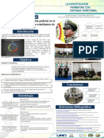 Poster Vocacion Policial