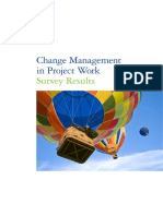 Change Management in Project Work Survey Results PDF