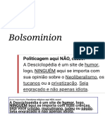 Bolsominion - Desciclopédia