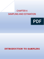 Chapter 6-8 Sampling and Estimation