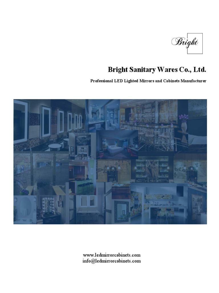 LED Lighted Mirror Design Guide | PDF | Mirror | Lighting