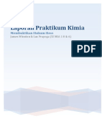 Laporan Praktikum Kimia (Membuktikan Hukum Hess)