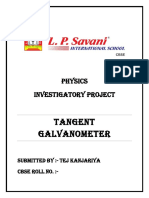 PHYSICS INVESTIGATORY PROJEC1 Completed
