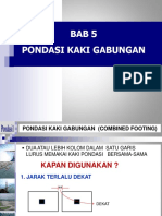 Bab 5.pondasi Kaki Gabungan PDF