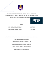 Transkrip Temu Bual Guru Besar PDF