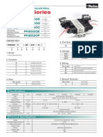 Parker 5 Port Pilot Operated Solenoid Valve Leaflet