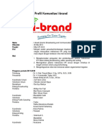 #Profil Komunitas I-Brand